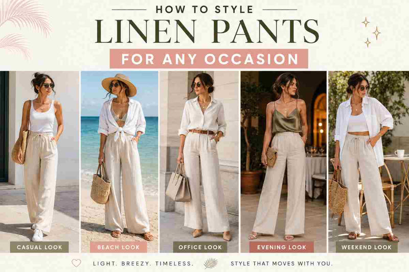 How To Style Linen Pants for Any Occasion
