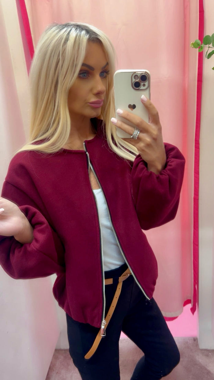 Tanya zip detail jacket