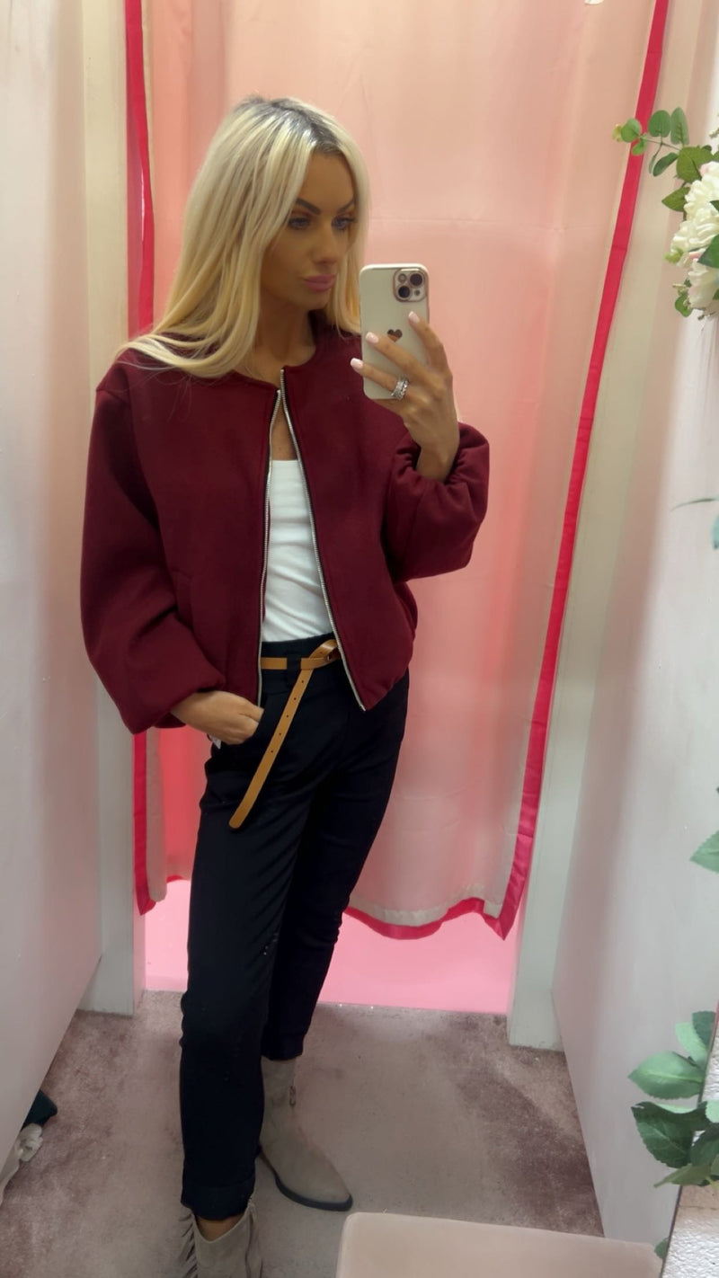 Tanya zip detail jacket