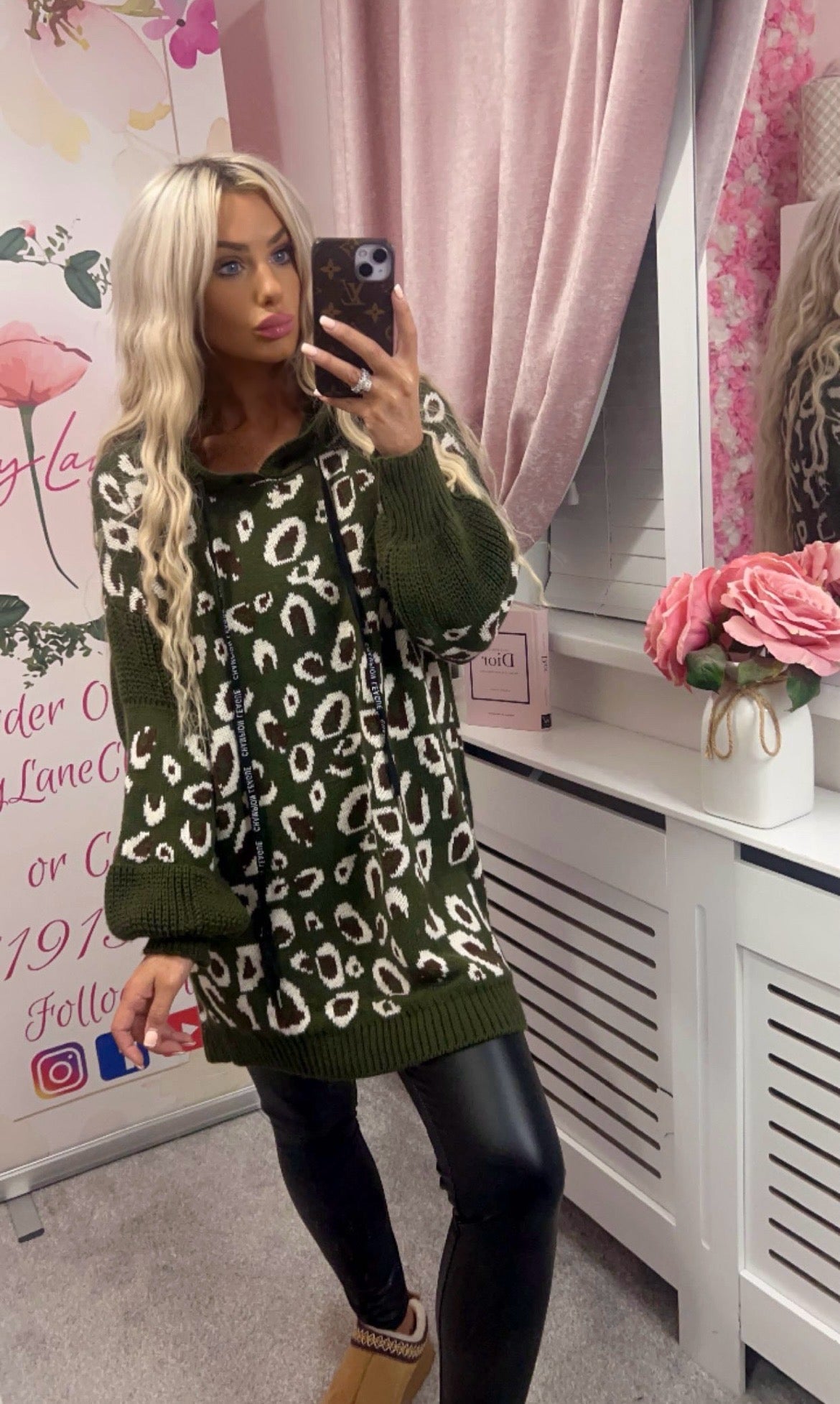 Layla leopard hoodie