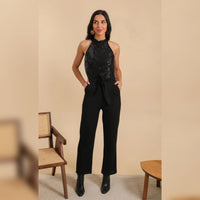 Jeanette sequin jumpsuit