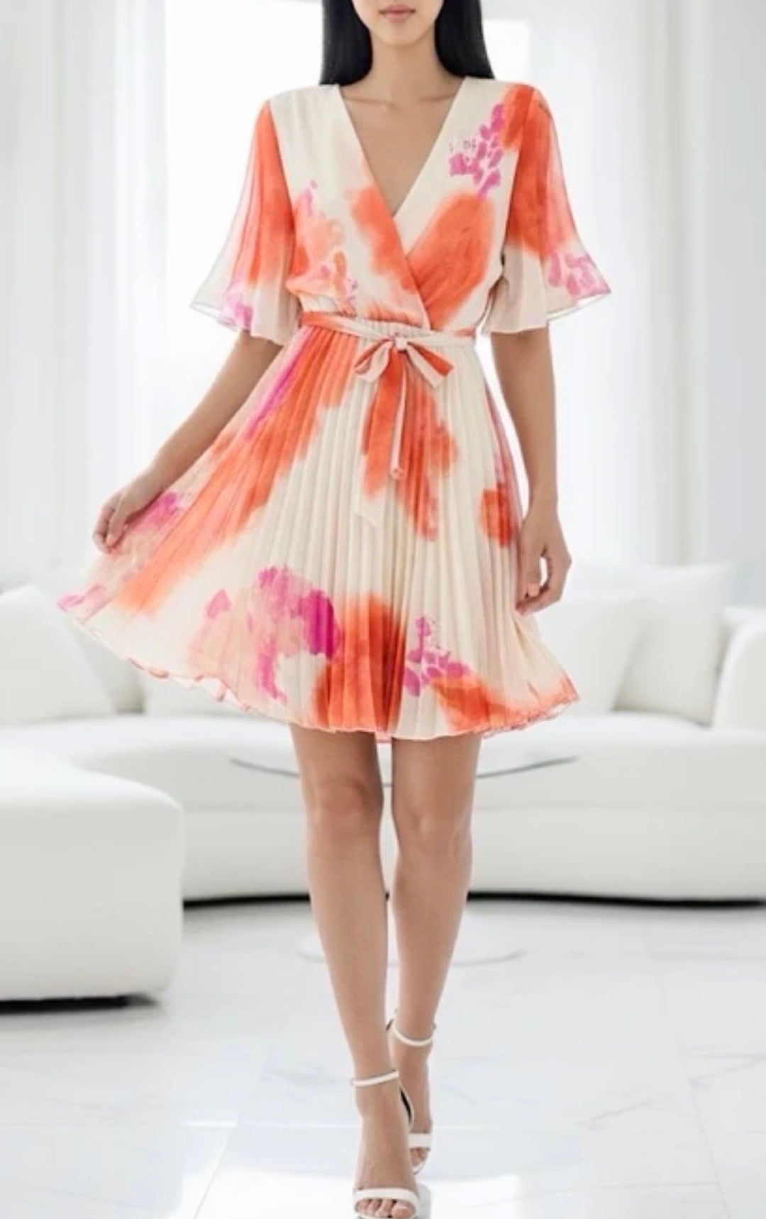 Ashleigh Print Dress women’s ocassion dress