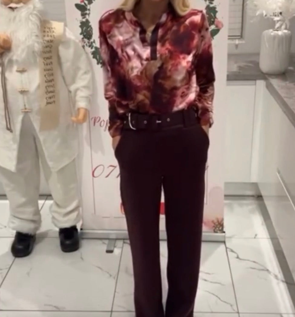 Women wearing Cali Print Top | Stylish Printed Top for Women