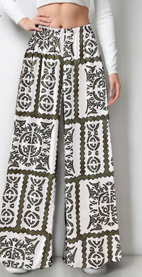 Noelle print pants