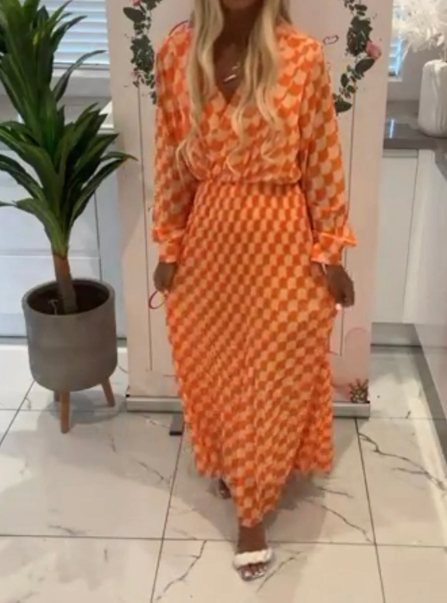 Harriet print dress