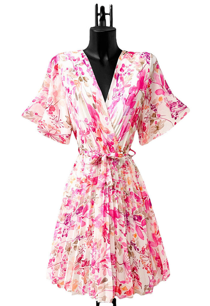 Mimi print dress