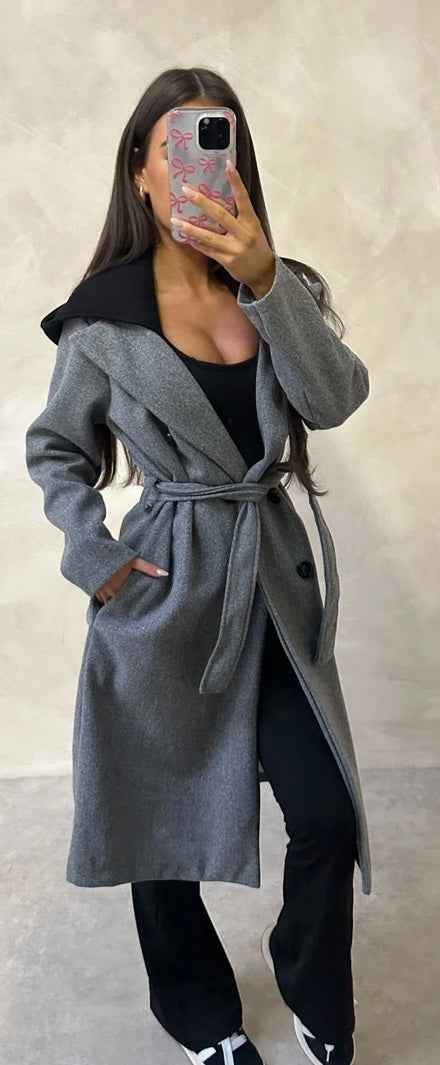 Carol hooded coat