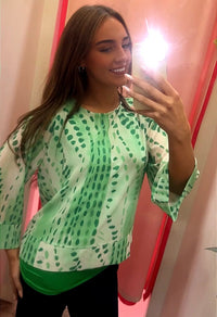 Kayla print top