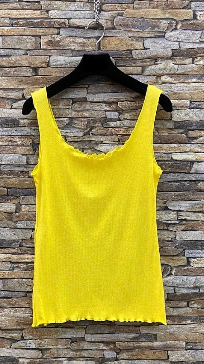 Lettuce Ribbed Cami – Chic Women’s Top Ireland