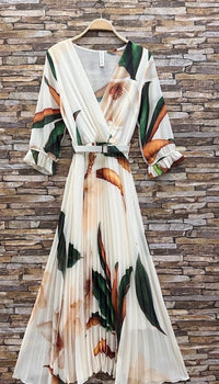 Mya print dress