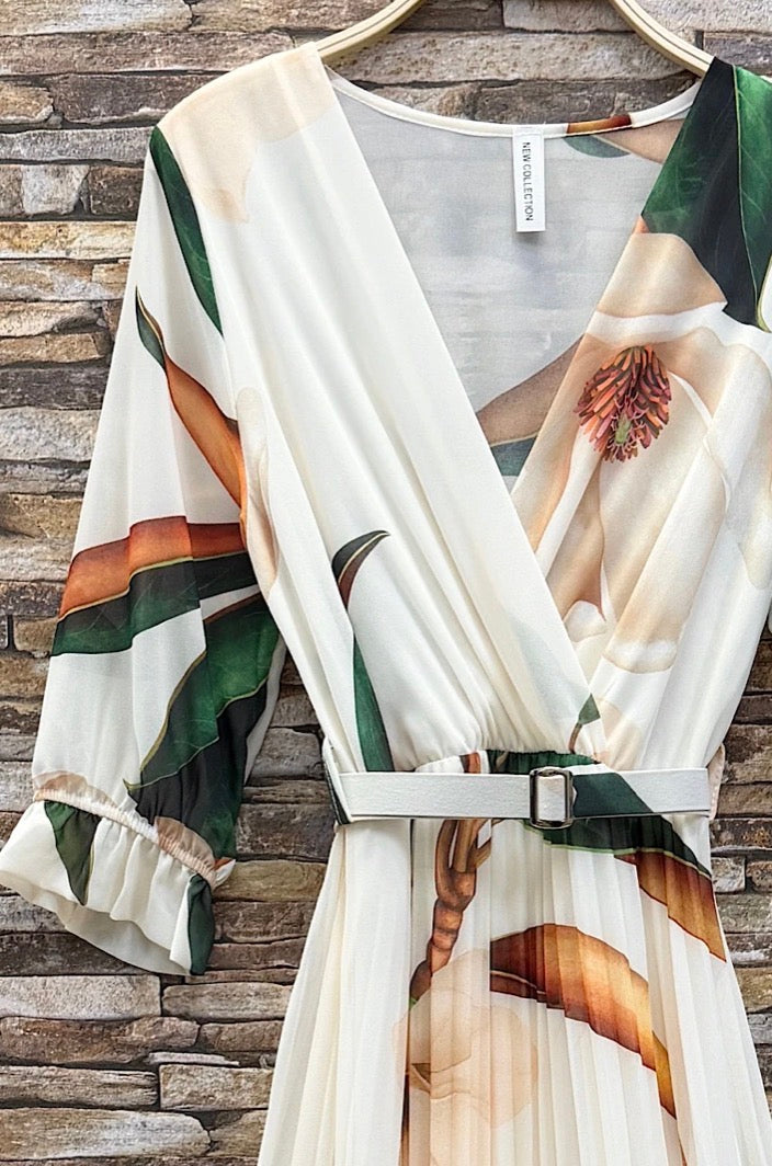 Mya print dress