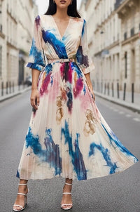 Rihanna print dress