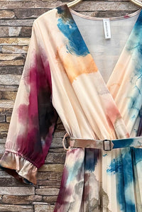 Rihanna print dress