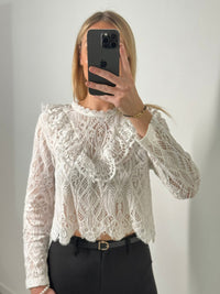 Alia lace top