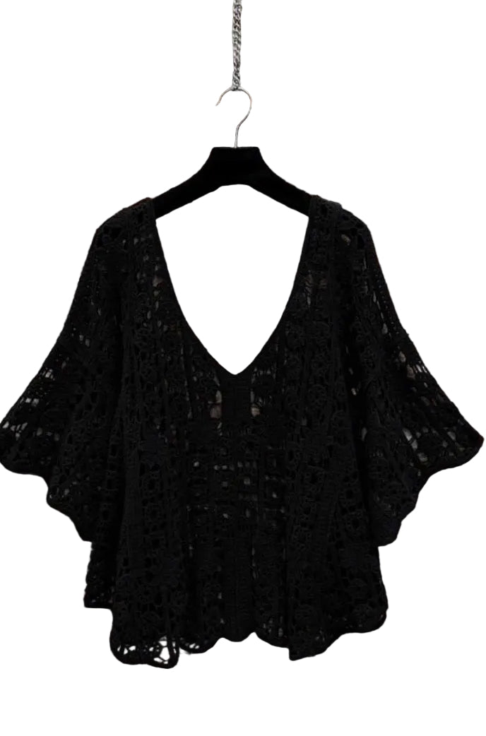Hannah cotton crochet top