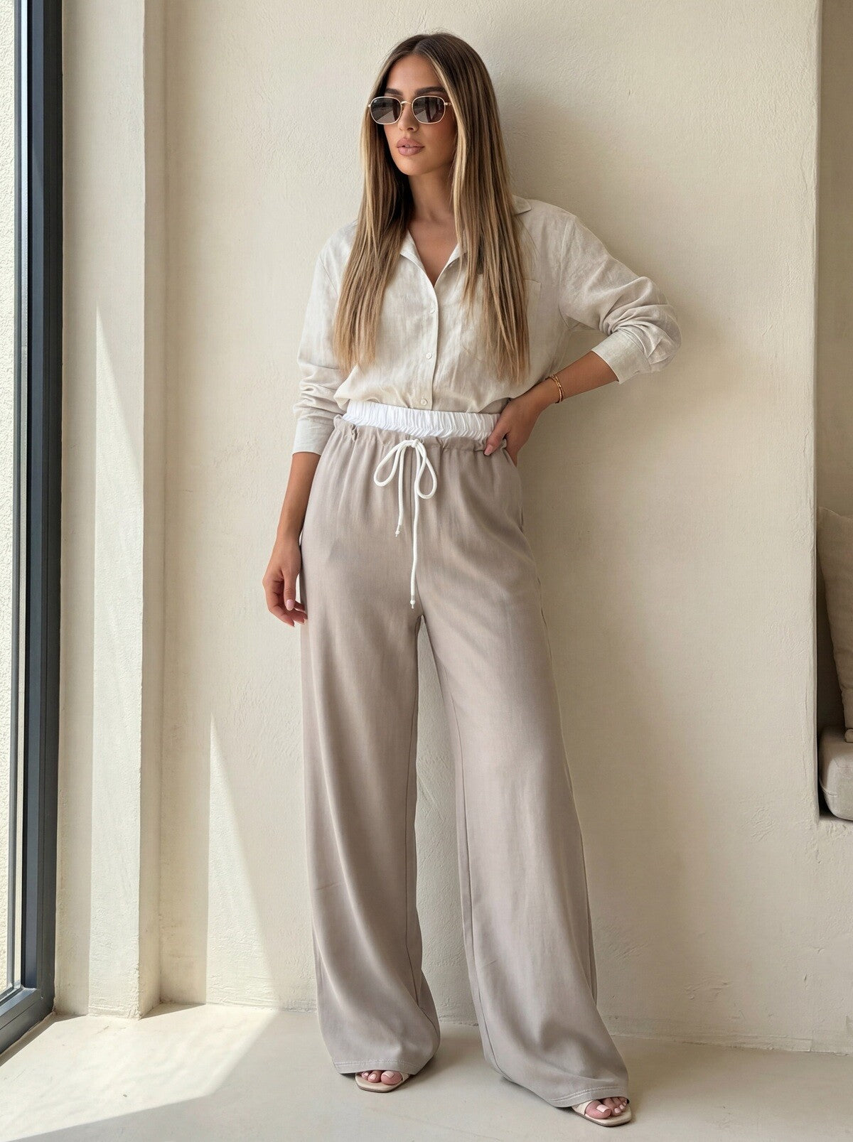Serena stretch double band pant