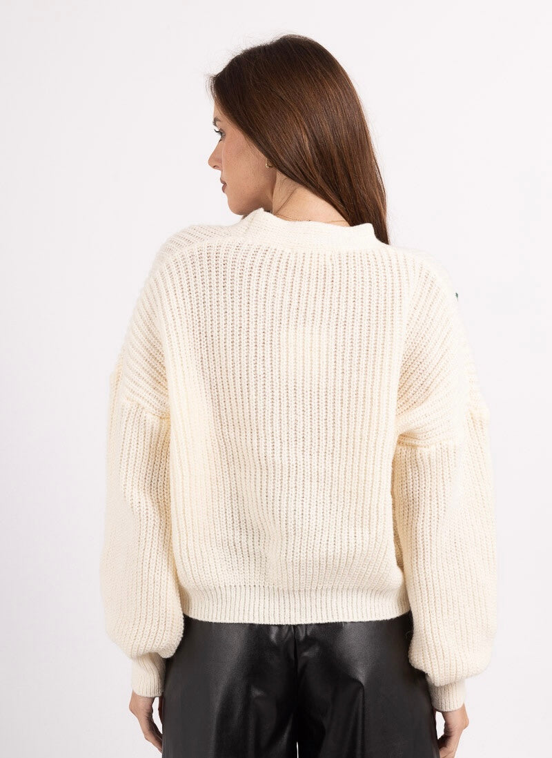 Celine strawberry knit