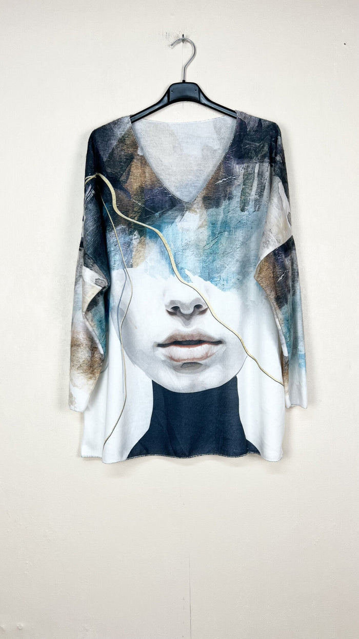 Charlotte print top