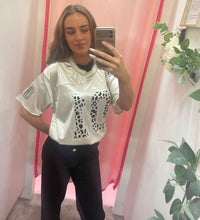 Sophia oversized vneck tshirt