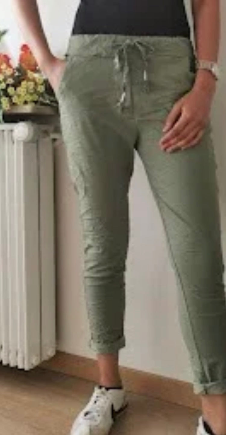 Zadie super stretch joggers