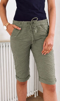 Zadie cropped joggers