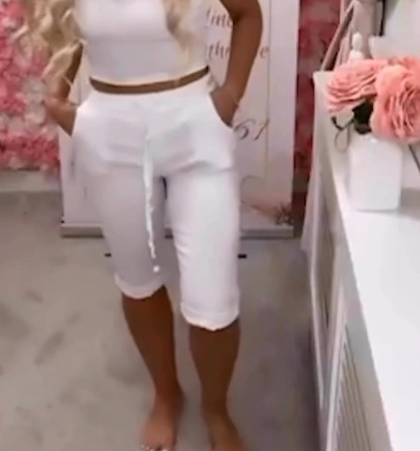 Zadie cropped joggers
