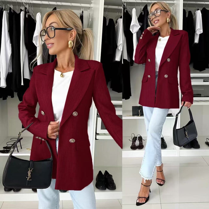 Penelope button blazer