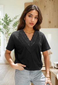 Abbie lace top