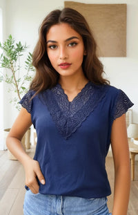 Lillian lace top