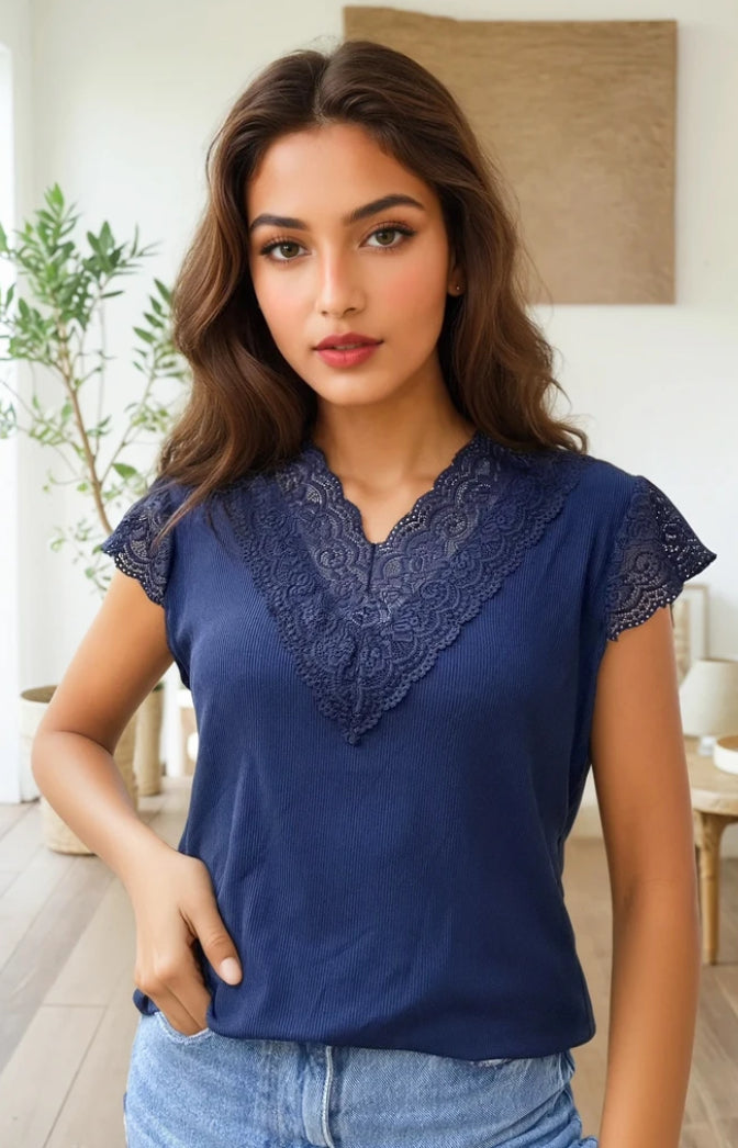 Lillian lace top