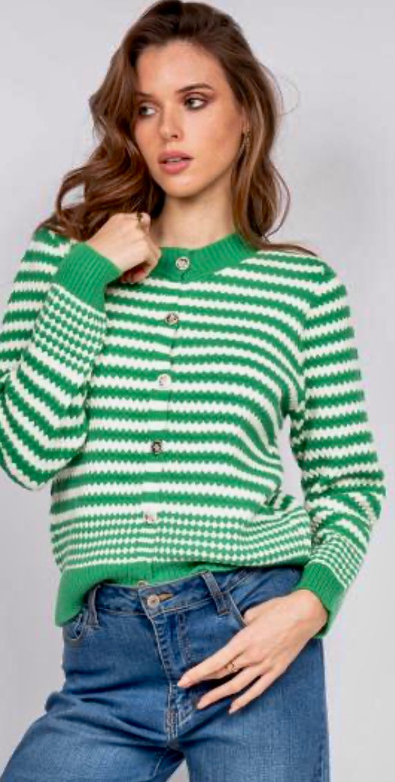 Cherri stripe knit