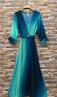 Celina print dress