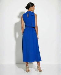 Reece bow tie neck dress