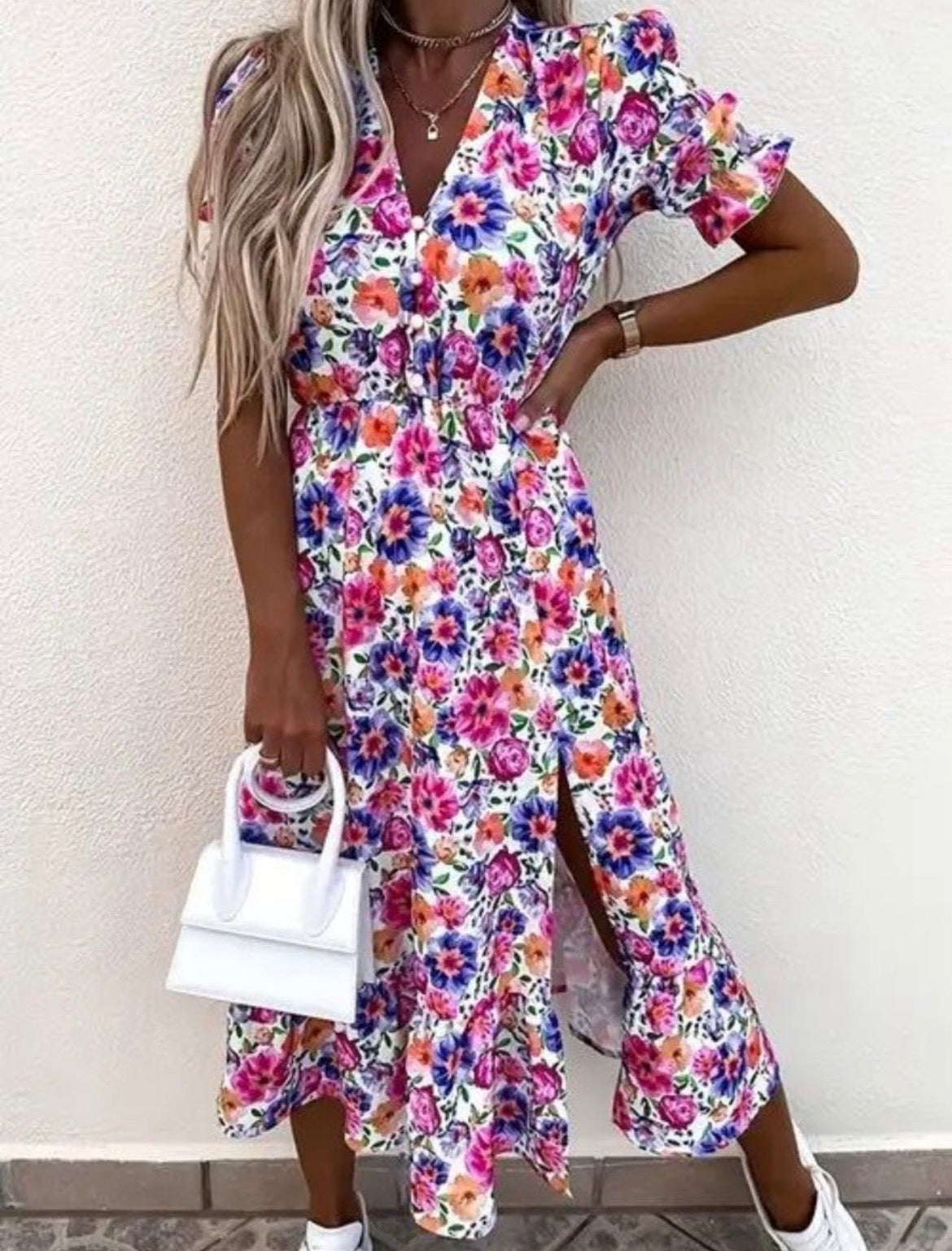 Sierra print dress