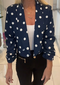 Lulu dot detail Blazer