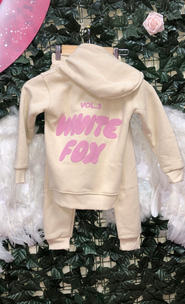White fox tracksuit (kids)