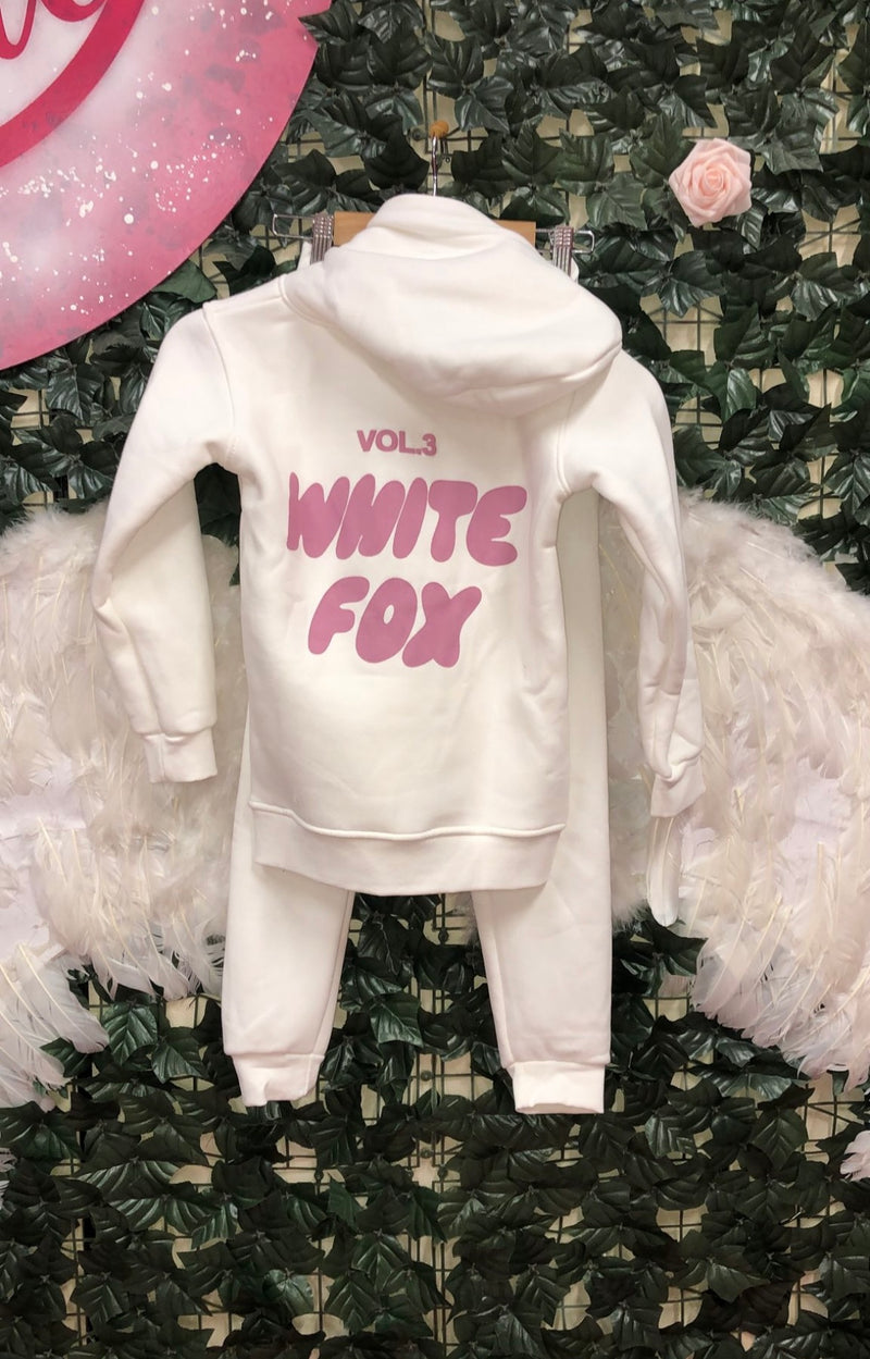 White fox tracksuit (kids)