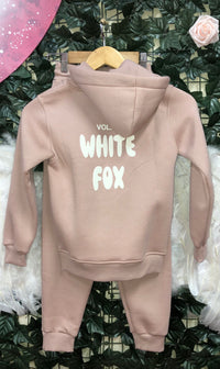 White fox tracksuit (kids)