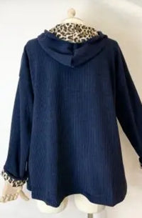 Lily leopard hoody