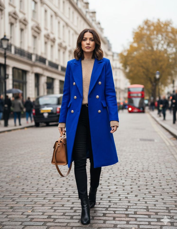 Charlie button coat