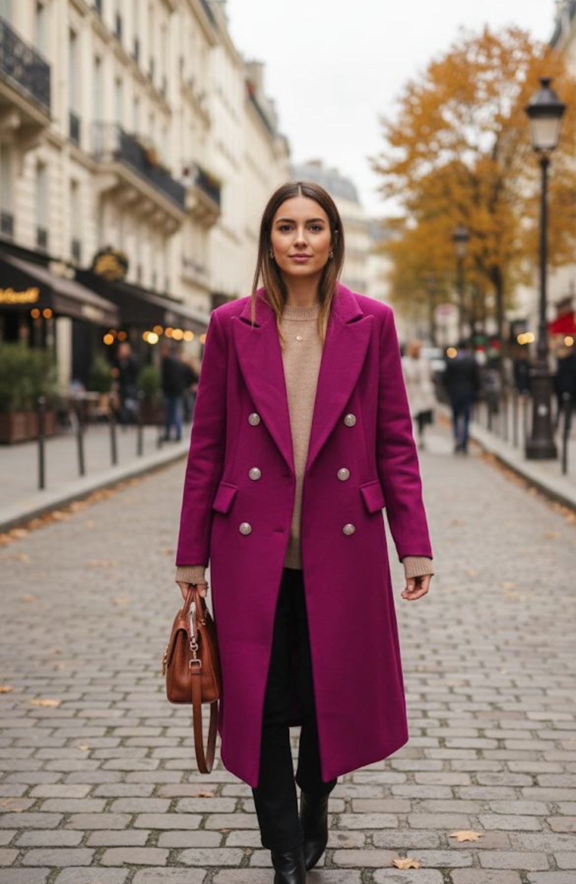 Charlie button coat