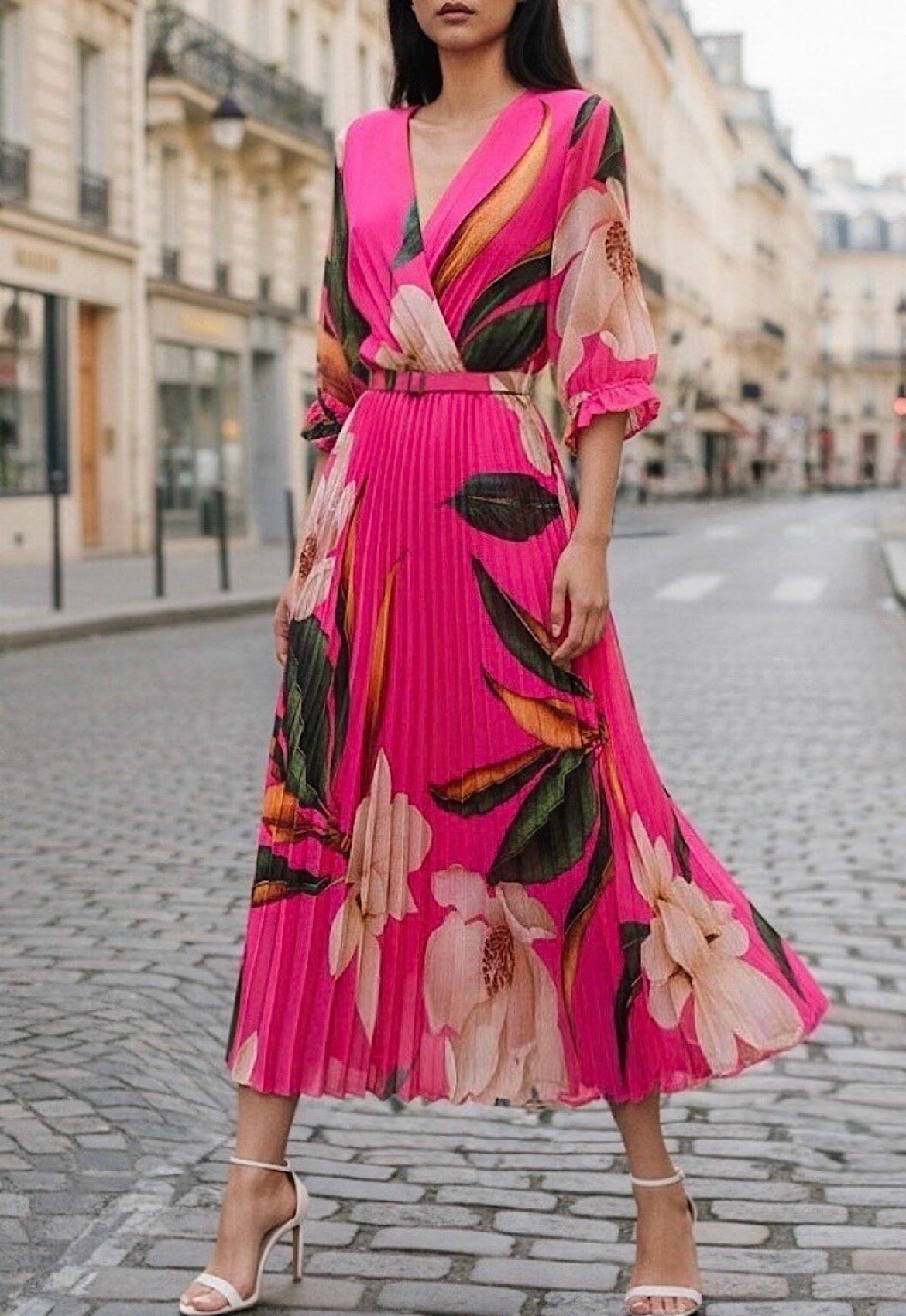 Jasmin print dress