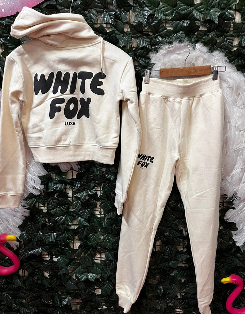 Willow white fox set