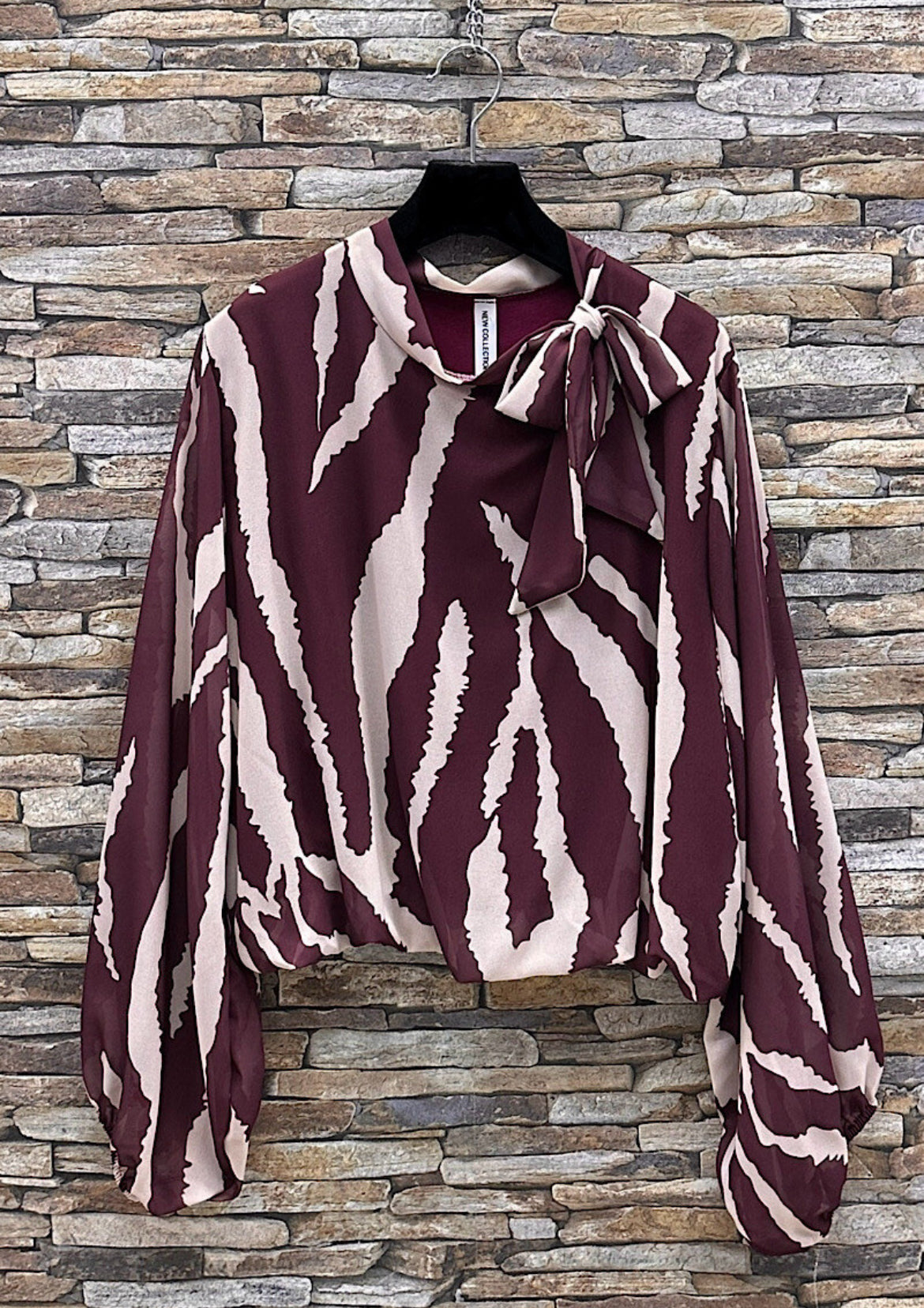 Priscilla print top