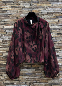 Annie print top