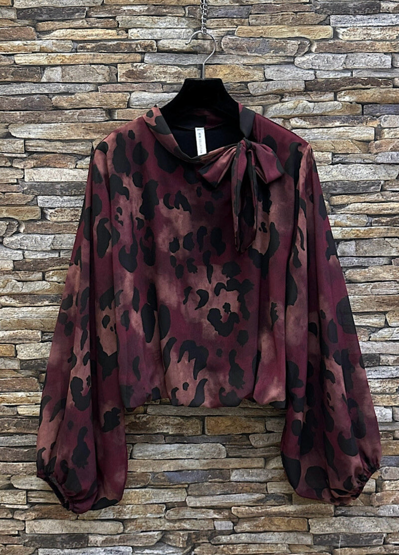 Annie print top