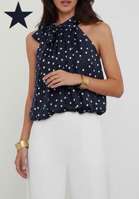 Biddy Dot Top – Lightweight Women’s Polka Dot Top