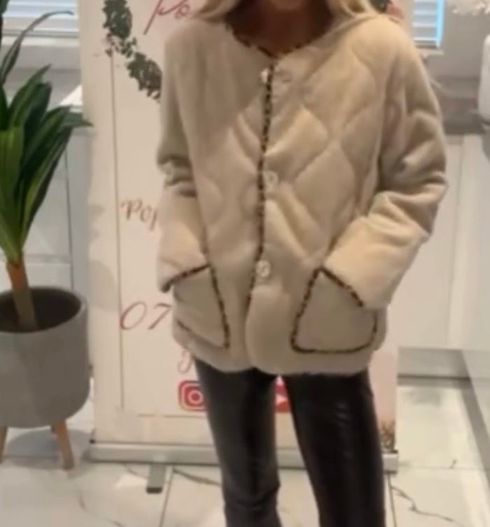Adriana quilted jacket