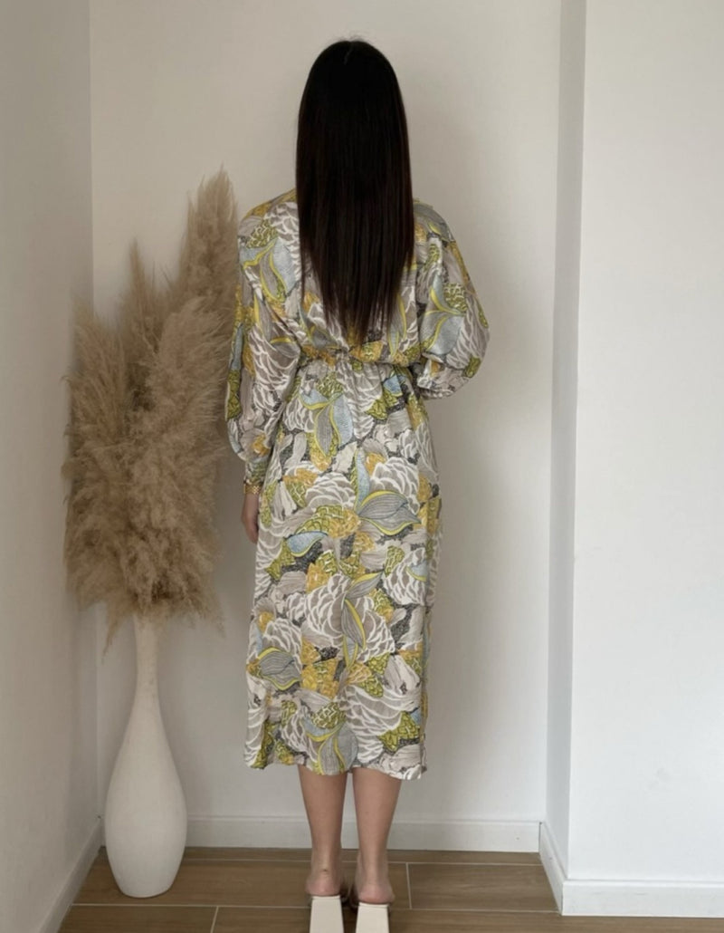 Mandy print dress