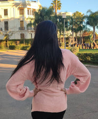 Emma embroidered knit